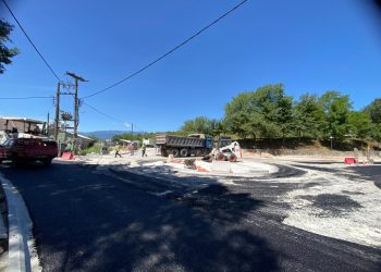 Δ. Τρικκαίων: Με ασφαλτόστρωση ολοκληρώνεται ο νέος κόμβος της Ράξας