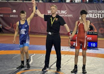 5ος στο Ευρωπαϊκό πρωτάθλημα πάλης U15 ο Δημήτρης Δημόπουλος