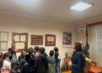 Εκπαιδευτική επίσκεψη του 3ου Δημοτικού Σχολείου Τρικάλων στο Περιφερειακό Τμήμα του Ελληνικού Ερυθρού Σταύρου, στο πλαίσιο προγράμματος για τον Εθελοντισμό