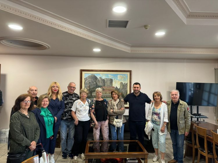 Στον Δήμαρχο Μετεώρων Λ. Αβραμόπουλο γαλλική αποστολή από την αδελφοποιημένη πόλη Le Haillan