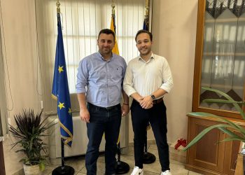 Περιοδεία υποψήφιου Ευρωβουλευτή Φώτη Καψάλη στην Καλαμπάκα και τα Τρίκαλα