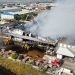 Θλίψη προκαλούν οι πρώτες εικόνες καταστροφής από drone στην εταιρεία Giannitsis Group A.E