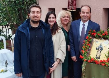 Γιόρτασαν τον Άγιο Εφραίμ στο παρεκκλήσι της οικογενείας Λιούτα
