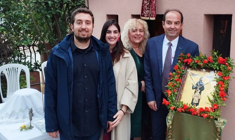 Γιόρτασαν τον Άγιο Εφραίμ στο παρεκκλήσι της οικογενείας Λιούτα