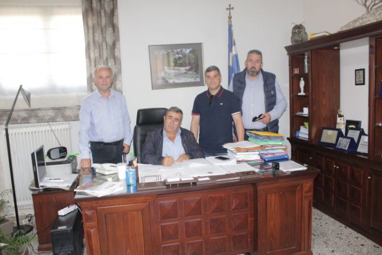 Υπεγράφη η σύμβαση για την αποκατάσταση ζημιών από την θεομηνία στο Δήμο Πύλης