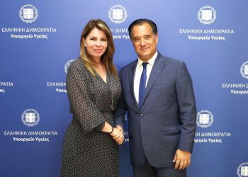Συνάντηση Βουλευτή Τρικάλων, Κατερίνας Παπακώστα με τον Υπουργό Υγείας, Άδωνι Γεωργιάδη για την αντιμετώπιση κρίσιμων ζητημάτων υγείας στα Τρίκαλα
