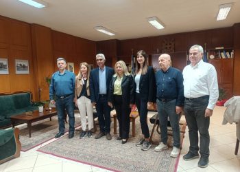 Συνάντηση ευρωβουλευτών του ΣΥΡΙΖΑ με την αντιπεριφερειάρχη Τρικάλων