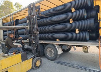 Τον αγωγό άρδευσης συνολικού μήκους 300 μ. αποκαθιστά ο Δήμος Μετεώρων στην γέφυρα Παραλλαγής