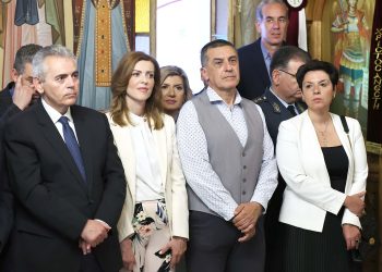 Αντάλλαξε ευχές ο περιφερειάρχης Θεσσαλίας στην περιοχή του Δήμου Κιλελέρ