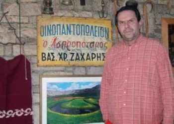 Ο Χρήστος Ζαχαρής φυλάττει Θερμοπύλες στο ορεινό χιονισμένο Χαλίκι