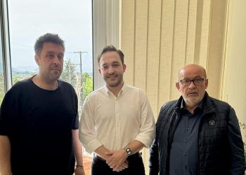 Περιοδεία υποψήφιου Ευρωβουλευτή Φώτη Καψάλη στο Δήμο Φαρκαδόνας