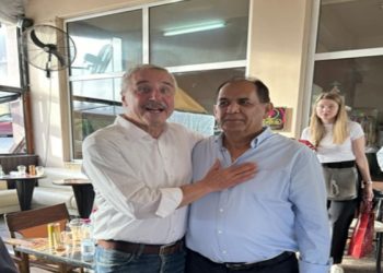Μαζί στους αγώνες Μανιάτης και  Φαμίσης