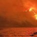 Οργή στην Ύδρα για τη φωτιά από πυροτεχνήματα που έριξαν από σκάφος