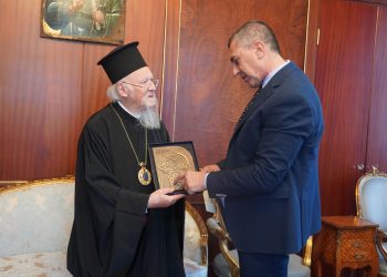 Συνάντηση με τον Οικουμενικό Πατριάρχη είχε ο Δημ. Κουρέτας