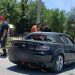 Αυτοκίνητο έπεσε σε μαντρότοιχο κατοικίας στην οδό Πύλης