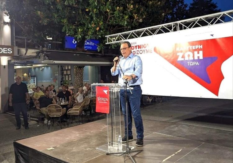 Με κεντρική ομιλία από τον Σωκράτη Φάμελλο έπεσε η αυλαία της προεκλογικής εκστρατείας του ΣΥΡΙΖΑ