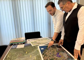 Συνάντηση υποψήφιου Ευρωβουλευτή με το ΚΟΣΜΟΣ, Φώτη Καψάλη, Με τον Περιφερειάρχη Θεσσαλίας, Δημήτρη Κουρέτα και περιοδεία στη Λίμνη Κάρλα