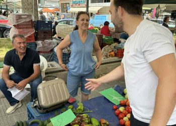 Περιοδεία υποψήφιου Ευρωβουλευτή Φώτη Καψάλη στα Τρίκαλα