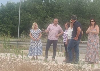 Αυτοψία του Περιφερειάρχη Θεσσαλίας Δημ. Κουρέτα στα χρηματοδοτούμενα από το ΕΣΠΑ οδικά έργα