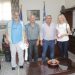 Το νέο Δ. Σ. του Πολιτιστικού Συλλόγου Βροντερού στον Δήμαρχο Πύλης Κωνσταντίνο Μαράβα