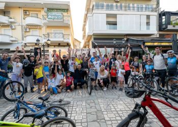 Με μεγάλη επιτυχία και συμμετοχή η ποδηλατάδα του Δήμου Μετεώρων