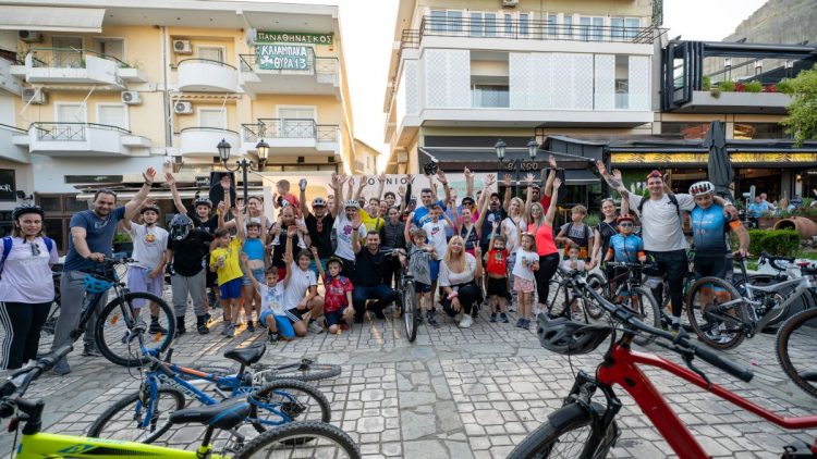Με μεγάλη επιτυχία και συμμετοχή η ποδηλατάδα του Δήμου Μετεώρων