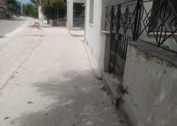 Αγανακτισμένοι οι Αγιαμονιώτες λόγω της σκόνης από τα έργα της ΔΕΥΑΤ