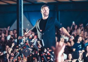 Γιώργος Σαμπάνης και Κλαύδια έγραψαν… story στα Τρίκαλα (φωτό)