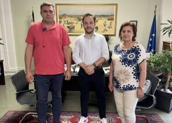 Περιοδεία υποψήφιου Ευρωβουλευτή Φώτη Καψάλη στην Καρδίτσα