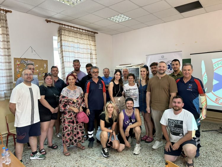 Στην Ασπροκκλησιά συνεχίστηκε από τον Δήμο Μετεώρων και το ΕΚΑΒ το πρότυπο πρόγραμμα για την εκπαίδευση κατοίκων χωριών στην παροχή πρώτων βοηθειών