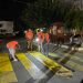 Διαγραμμίσεις διαβάσεων στο κέντρο της Καλαμπάκας από τον Δήμο Μετεώρων