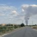 Μάχη με τις φλόγες δίνουν οι πυροσβέστες σε μεγάλη πυρκαγιά κοντά στο Βιολογικό Καθαρισμό Τρικάλων