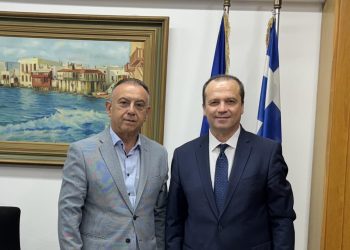Θανάσης Λιούτας: Συνάντηση Εργασίας με τον Υφυπουργό Αγροτικής Ανάπτυξης, Χρήστο Κέλλα