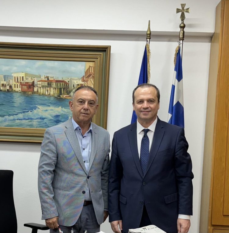 Θανάσης Λιούτας: Συνάντηση Εργασίας με τον Υφυπουργό Αγροτικής Ανάπτυξης, Χρήστο Κέλλα