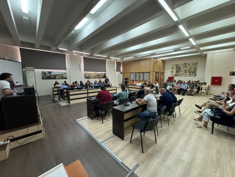 Συνάντηση για Ενεργειακή Αναβάθμιση Οδοφωτισμού, Υδρομετρητές και Πορεία Έργων Αποκατάστασης Καταστροφών Κακοκαιρίας Daniel