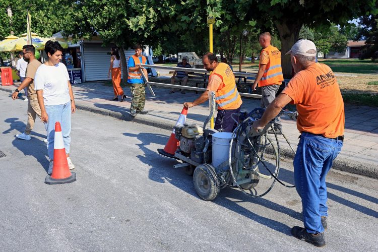 Οδικά έργα από την Περιφέρεια Θεσσαλίας στον δήμο Τυρνάβου για τη βελτίωση της άδικής ασφάλειας