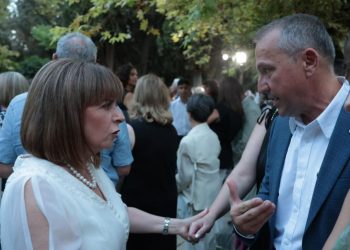 Πλημμυροπαθείς της Φαρκαδόνας μετέφεραν τα όσα ζουν τους τελευταίους μήνες στην Πρόεδρο της Δημοκρατίας