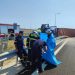 ΤΡΙΚΑΛΑ | Ανετράπη νταλίκα  στην είσοδο του Ε-65 | Επιχείρηση απεγκλωβισμού του 37χρονου οδηγού (ΦΩΤΟ)