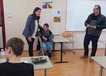 Συγχαρητήρια από την Περιφερειακή Διευθύντρια Εκπαίδευσης Θεσσαλίας στον Καθηγητή Μάριο Παπαευσταθίου