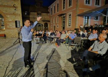 Μήνυμα ελπίδας και προοπτικής έστειλε ο Χάρης Δούκας από τα Τρίκαλα