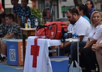 Υγειονομική κάλυψη στο event μπάσκετ LOUX GNC 3on3 Καλαμπάκα 2024 από την Υπηρεσία Υγείας του Περιφερειακού Τμήματος Ε.Ε.Σ. Τρικάλων