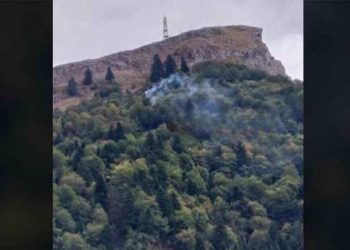 Πυρκαγιά από κεραυνό στα Στουρναραίικα