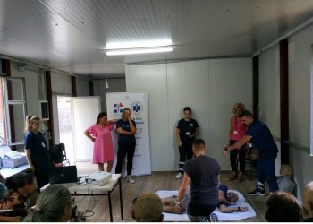 Κάτοικοι της Παλαιοκαρυάς Πύλης εκπαιδεύτηκαν στην ΚΑΡΠΑ και στη χρήση απινιδωτή