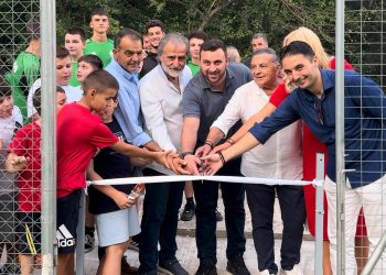 Γήπεδο 5χ5 στην Καλλιροή και Παιδική Χαρά στην Αγ. Παρασκευή (Τζούρτζια) εγκαινίασε ο Δήμαρχος Μετεώρων Λευτέρης Αβραμόπουλος