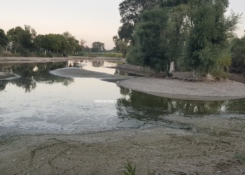 Στέρεψε η λίμνη Γκιτζή στα Τρίκαλα [εικόνες]