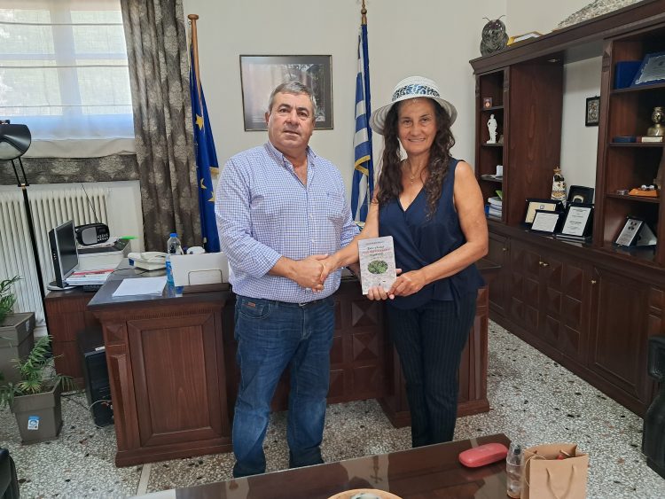 Στο Δημαρχείο Πύλη η πρόεδρος Εφετών Διοικητικού Εφετείου Αθηνών κ. Ευαγγελή Μπράμη