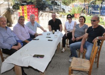 Περιοδεία του Κώστα Μαράβα στα ορεινά του Δήμου Πύλης