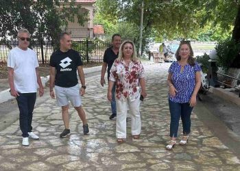 Αυτοψία σε έργα στην κοινότητα Προδρόμου από την Χρύσα Ντιντή