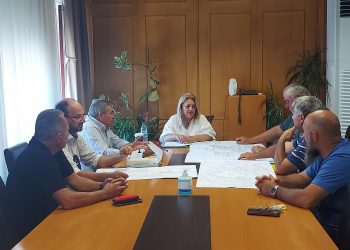Συνάντηση με αυτοδιοικητικούς της Πύλης είχε η Χρύσα Ντιντή