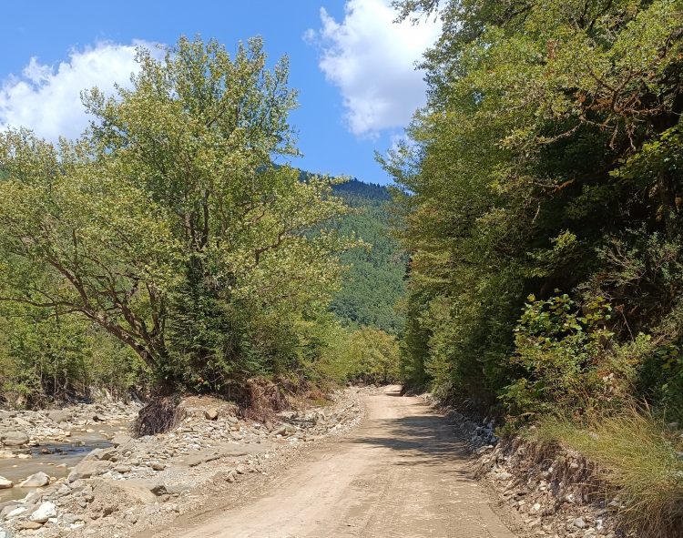 Στην κυκλοφορία η προσωρινή σύνδεση της οδού Κρανιάς- Καλλιρρόης του Δήμου Μετεώρων